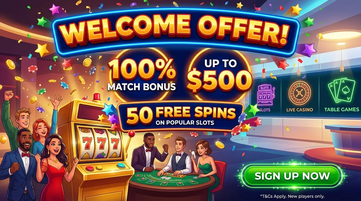 Welcome Offer Cookie casino