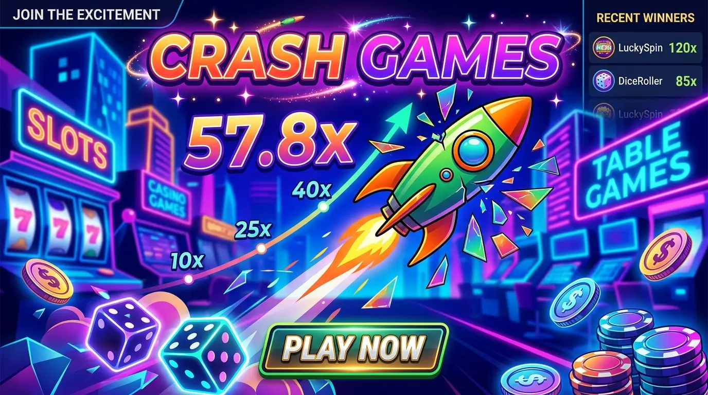 Crash Games bei Cookie casino